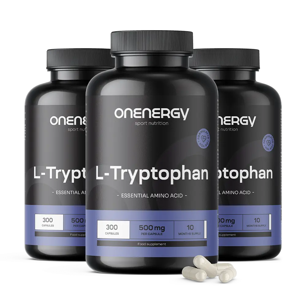 3x L-Tryptophan 500 mg
