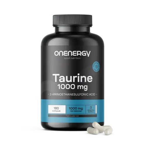 Taurin 1000 mg, 180 Kapseln