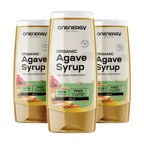 3x BIO Agavensirup, zusammen 750 ml