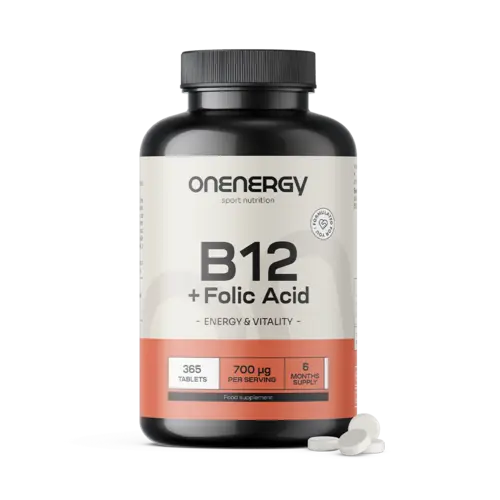 Vitamin B12 + Folsäure, 365 Tabletten