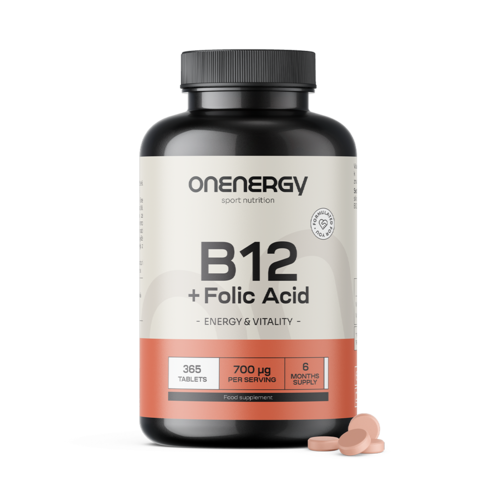 Vitamin B12 + Folsäure, 365 Tabletten