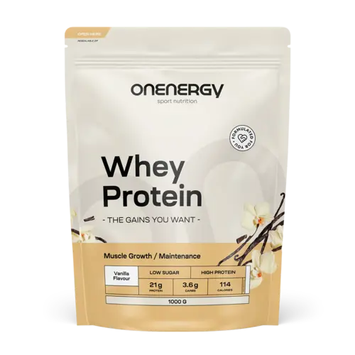 Whey Molkenproteine – Vanille, 1000 g