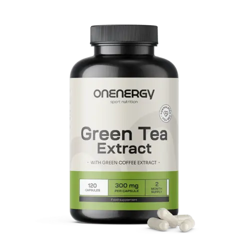 Grüner Tee 600 mg – Extrakt, 120 Kapseln