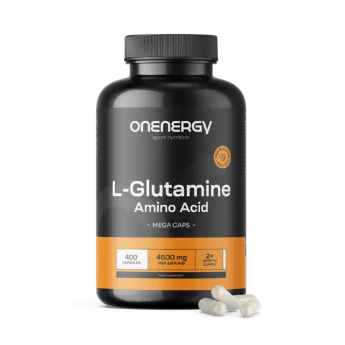 L-Glutamin 4500 mg MEGA CAPS, 400 Kapseln