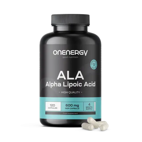 ALA - Alpha-Liponsäure 600 mg, 120 Kapseln