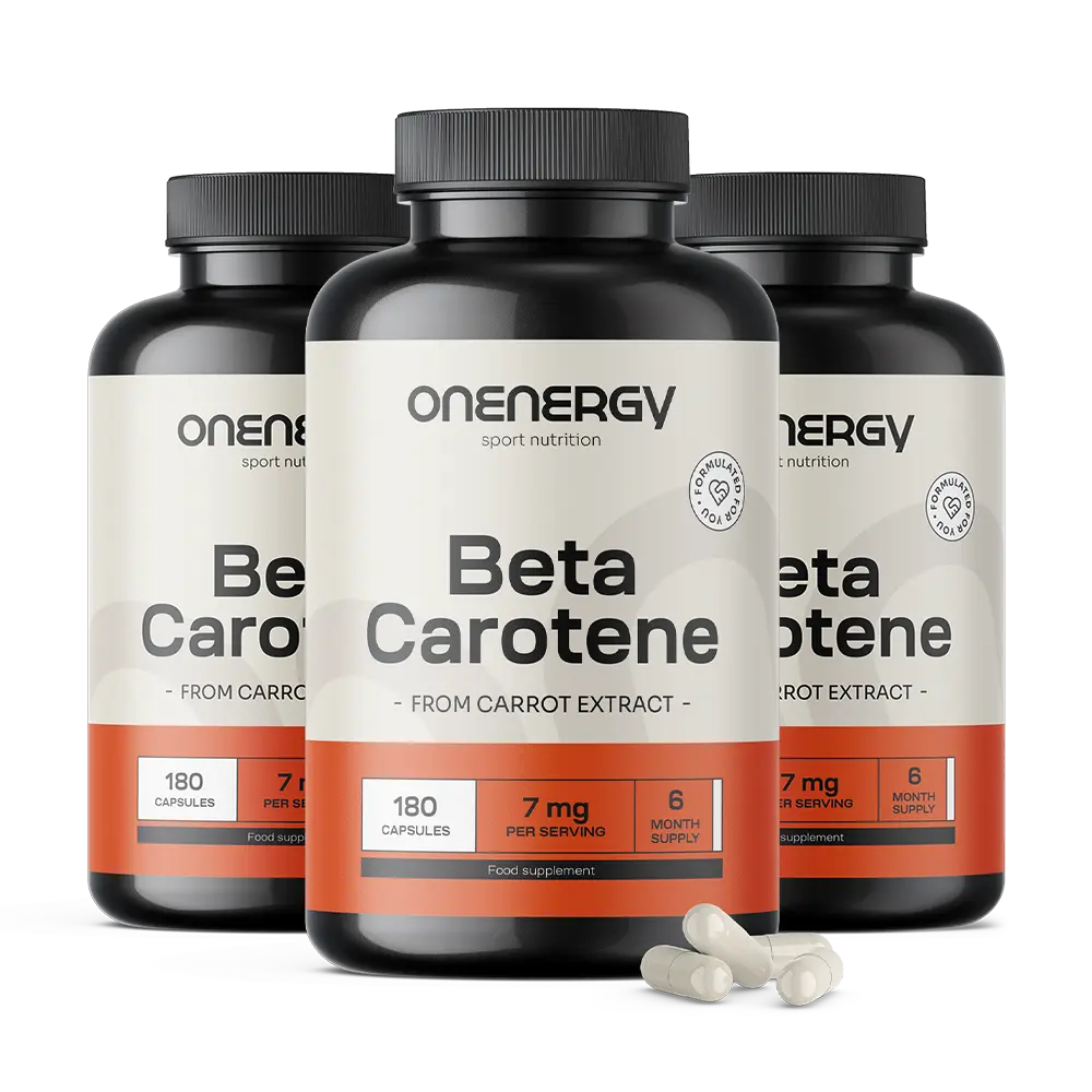 3x Natürliches Beta-Carotin 7 mg