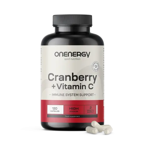 Cranberry-Extract mit Vitamin C, 120 Kapseln