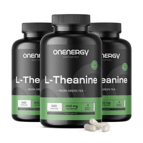 3x L-Theanin 400 mg, zusammen 720 Kapseln