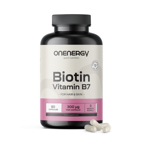 Biotin – Vitamin B7, 90 Kapseln