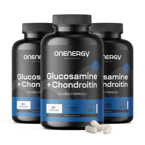 3x Glucosamin + Chondroitin, zusammen 270 Kapseln