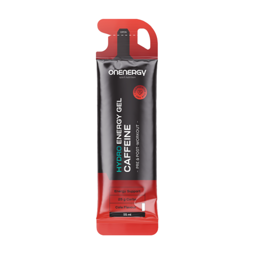 Hydro-Energie-Gel mit Koffein – Cola, 55 ml