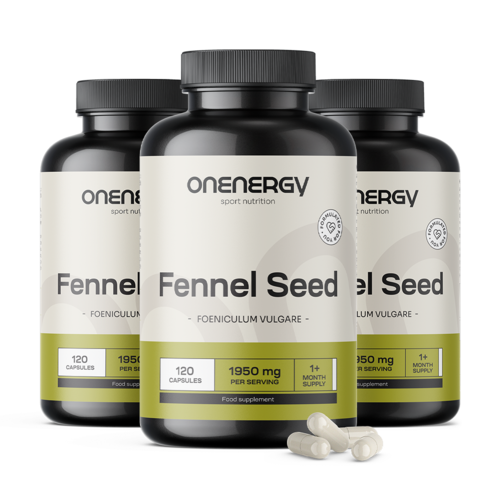 3x Fenchel 1950 mg, zusammen 360 Kapseln