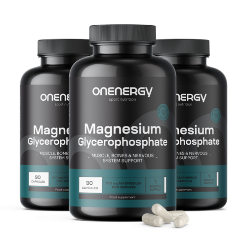 3x Magnesiumglycerophosphat, zusammen 270 Kapseln
